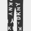 DKNY Leggings - Trousers - Black/white 6 DKNY Leggings - Trousers - Black/white -Bag Haven Store 4514b56a86ad48ceaeafa4050a253076