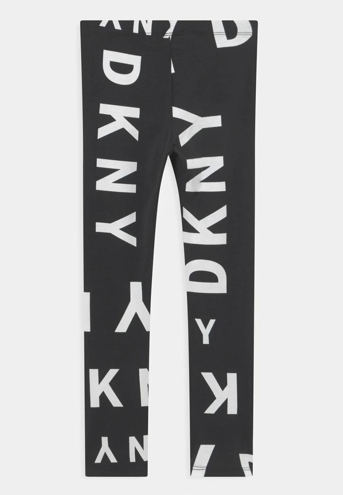 DKNY Leggings - Trousers - Black/white 4 DKNY Leggings - Trousers - Black/white - Image 2