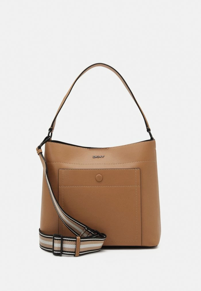 DKNY CRAWFORD - BUCKET - Handbag - Cashew 3 DKNY CRAWFORD - BUCKET - Handbag - Cashew