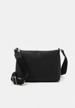 DKNY WINSTON DEMI CBODY PEBBLE - Across Body Bag - Black