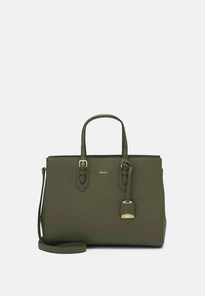 DKNY BIBI SATCHEL - Handbag - Military Green 3 DKNY BIBI SATCHEL - Handbag - Military Green