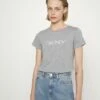 DKNY LOGO - Print T-shirt - Avenue Grey/silver -Bag Haven Store 4b2a981d68db4c74ab48474c7eb82836
