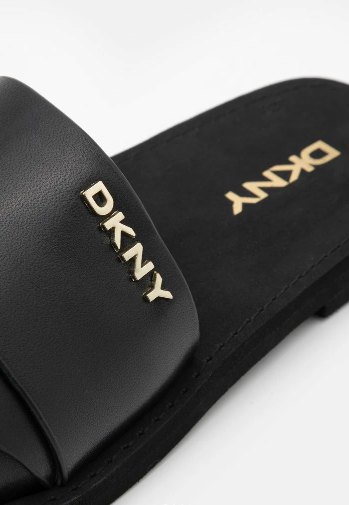DKNY SLIDE - Mules - Black 9 DKNY SLIDE - Mules - Black - Image 7