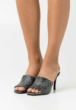 DKNY BRONX MULE - Heeled Mules - Black