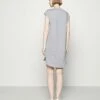 DKNY FOUNDATION LOGO DRESS - Day Dress - Heather Grey -Bag Haven Store 4ea15f291b6a4330b8e76c258fea301f