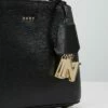 DKNY SATCHEL - Handbag - Black/gold -Bag Haven Store 4eb4ba8ea720467fb1577a00534e0217