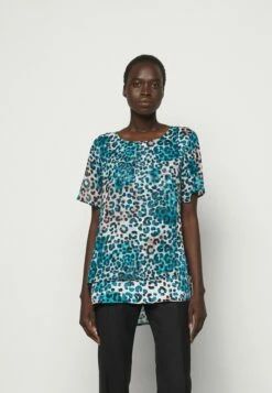DKNY Print T-shirt - Ivory Gemstone/black/multi
