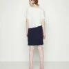 DKNY OVERLAY SHEATH - Shift Dress - Ivory/spring Navy -Bag Haven Store 54398bac3ad044fe8a5e040e8870e9cb