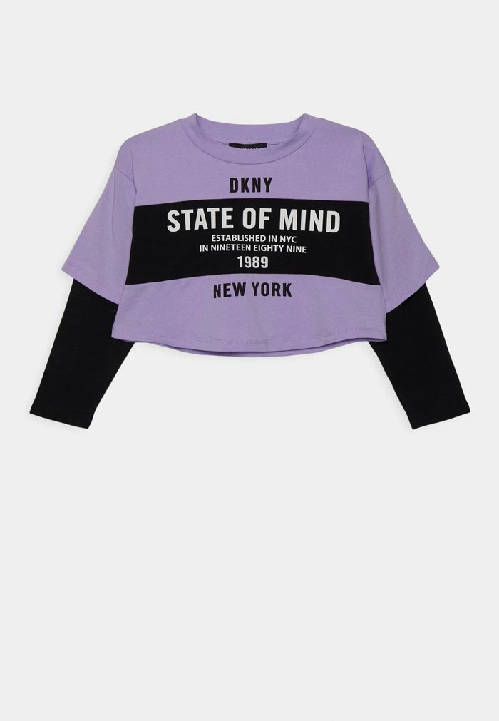 DKNY LONG SLEEVE - Long Sleeved Top - Light Violet 3 DKNY LONG SLEEVE - Long Sleeved Top - Light Violet