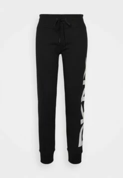 DKNY EXPLODED LOGO JOGGER - Tracksuit Bottoms - Black/white