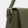 DKNY BIBI EW FLAP - Handbag - Military Green -Bag Haven Store 55d4ac217f384c69aa494dcd80bd08a9