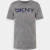 DKNY MINERAL WASH TEE - Print T-shirt - Grey/black 1 DKNY MINERAL WASH TEE - Print T-shirt - Grey/black -Bag Haven Store 571d5d4c427448ab909bde1c7588df3e
