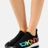 DKNY AZER RUNNER - Trainers - Black/multicolor -Bag Haven Store 580c1421cad04c07b12db50935331f7f