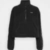 DKNY FLIP LOGO TAPE POLAR HALF ZIP - Fleece Jumper - Black -Bag Haven Store 5a9bf71a84e3452596848a8ad598435b