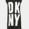 DKNY EXPLODED LOGO TUNIC - Jersey Dress - Black/white 2 DKNY EXPLODED LOGO TUNIC - Jersey Dress - Black/white -Bag Haven Store 5b1c429961794b2a833bd90cee4af2a5