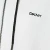 DKNY CROPPED ZIP HOODIE - Zip-up Sweatshirt - White -Bag Haven Store 5be4278556d545c0b77cdd5879ee849c