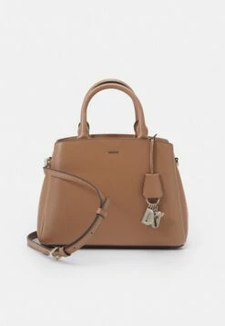 DKNY SATCHEL - Handbag - Cashew