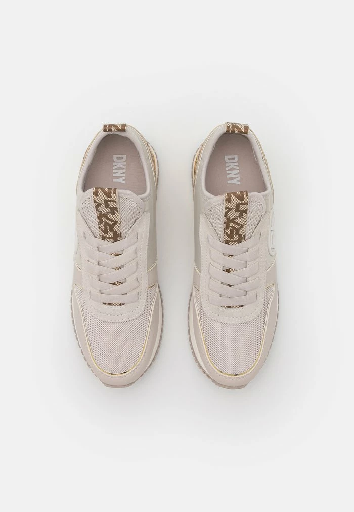DKNY SABATINI LACE UP - Trainers - Vanilla/chino 7 DKNY SABATINI LACE UP - Trainers - Vanilla/chino - Image 5