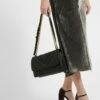 DKNY VIVIAN DOUBLE FLAP - Handbag - Black/gold -Bag Haven Store 5df0cdffd95e460fb3097581eb4f5a0d