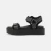 DKNY CERRINA PLATFORM SPORT - Platform Sandals - Black -Bag Haven Store 5f4cbe5ce7ae4ebfb210e838f33d53b2