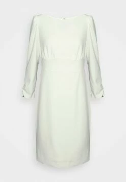 DKNY BANDED WAIST SHEATH - Jersey Dress - Ivory