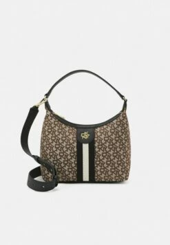 DKNY CAROL POUCHETTTE - Handbag - Chino/black