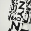 DKNY EXLOPDED HOODIE - Jumper - Ivory/black -Bag Haven Store 610c4dcc16e640acb4202f70b7383269
