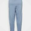 DKNY EMBOSSED LOGO HIGH WAIST RELAXED - Tracksuit Bottoms - Country Blue -Bag Haven Store 65ab4eac34d2443f90daa78e4ce7264f