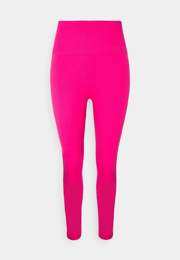 DKNY HIGH WAISTED SEAMLESS - Leggings - Beetroot 8 DKNY HIGH WAISTED SEAMLESS - Leggings - Beetroot - Image 6