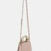 DKNY SATCHEL - Handbag - Cashmere/silver-coloured -Bag Haven Store 6972a49a12804377902da8fabc791c86