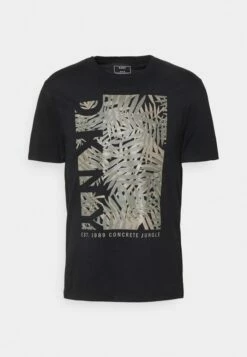 DKNY NEW PALM CITY TEE - Print T-shirt - Black