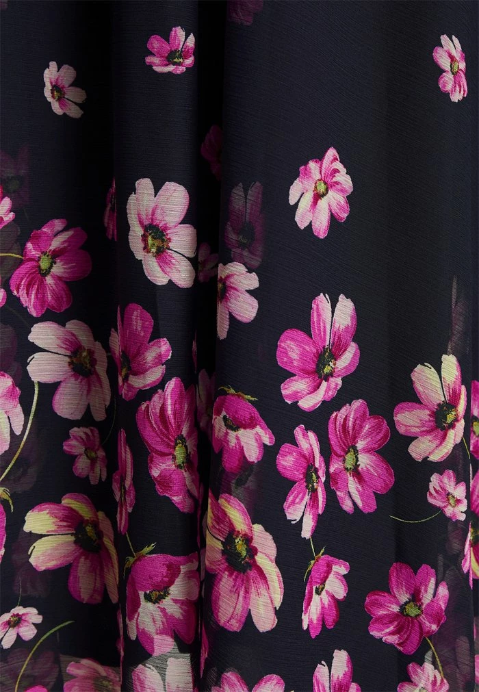 DKNY HALTER FIT MIDI WITH TIE WAIST - Day Dress - Spring Navy 8 DKNY HALTER FIT MIDI WITH TIE WAIST - Day Dress - Spring Navy - Image 7