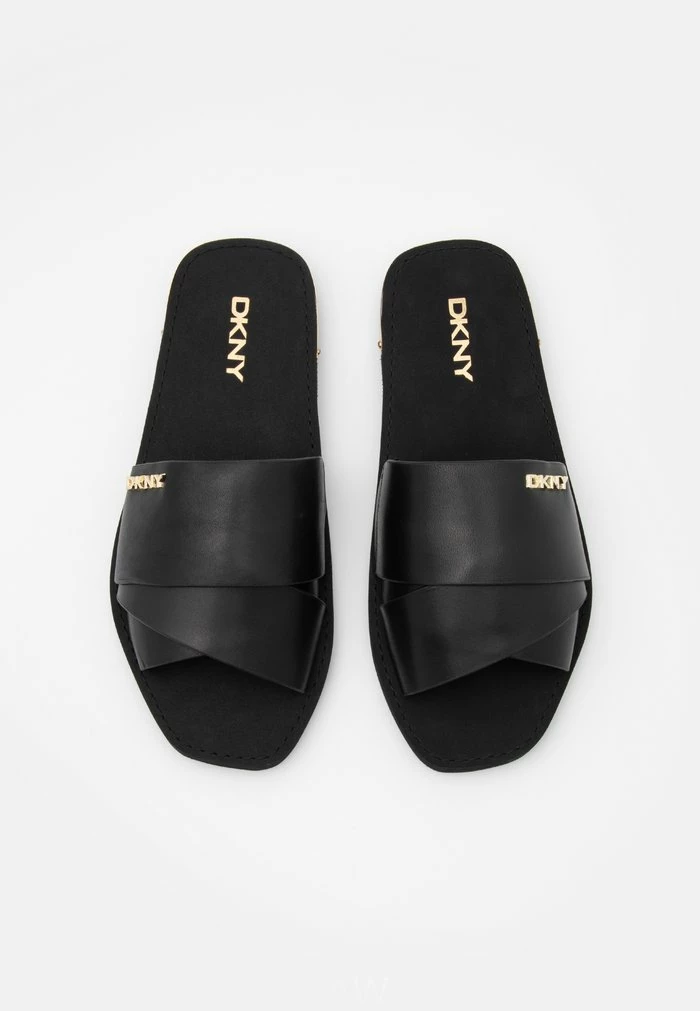 DKNY SLIDE - Mules - Black 7 DKNY SLIDE - Mules - Black - Image 5