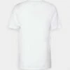 DKNY DEBOSSED LOGO TEE - Basic T-shirt - White -Bag Haven Store 6cf4464a561647318e40d40cb9832e2a