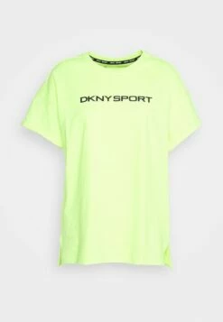 DKNY LAYERED SHADOW LOGO - Print T-shirt - Zest