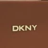 DKNY MACKENZIE TOTE - Handbag - Caramel -Bag Haven Store 71a1776a0df64445bd9f0cfde3e1b6bb