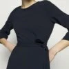 DKNY Jersey Dress - Midnight -Bag Haven Store 71d54dc2c8ed46edaa433b2fc3d449d6