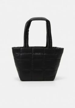 DKNY GIANIA TOTE - Tote Bag - Black/silver
