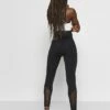 DKNY HIGH WAISTED SEAMLESS - Leggings - Black 10 DKNY HIGH WAISTED SEAMLESS - Leggings - Black -Bag Haven Store 74321a3236574337a82efe74760f6757