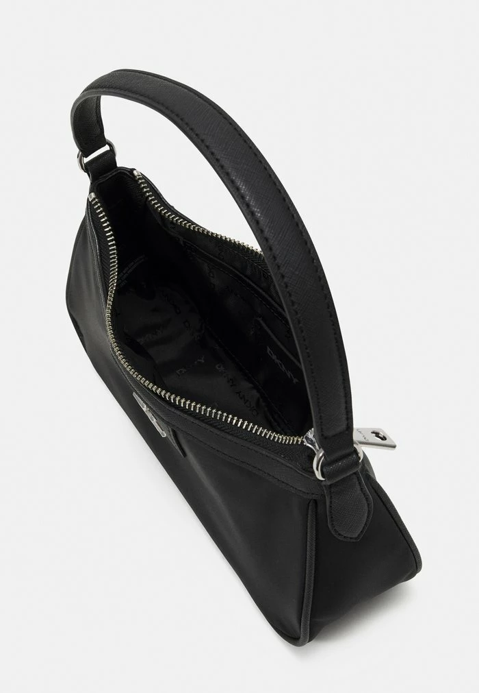 DKNY CAROL - EW BAGUETTE - Handbag - Black/silver-coloured 5 DKNY CAROL - EW BAGUETTE - Handbag - Black/silver-coloured - Image 3