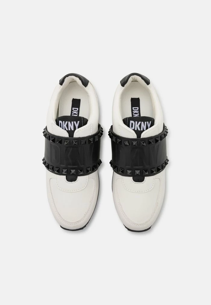 DKNY MARLIN SLIP ON - Trainers - White/black 7 DKNY MARLIN SLIP ON - Trainers - White/black - Image 5