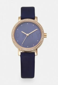 DKNY SOHO - Watch - Navy/rose Gold-coloured