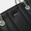 DKNY SEVA TOTE - Handbag - Black/silver-coloured -Bag Haven Store 7961dcfeeb7743e4aaf1f80dc6ca1d43