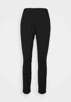 DKNY STRAIGHT LEG PANT - Trousers - Black