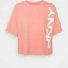 DKNY PIGMENT DYE DISTRESSED CRACKLE LOGO SHORT SLEEVE TEE - Print T-shirt - Sienna 10 DKNY PIGMENT DYE DISTRESSED CRACKLE LOGO SHORT SLEEVE TEE - Print T-shirt - Sienna -Bag Haven Store 7d51023f76704534b3a6ed6b6df91ba2