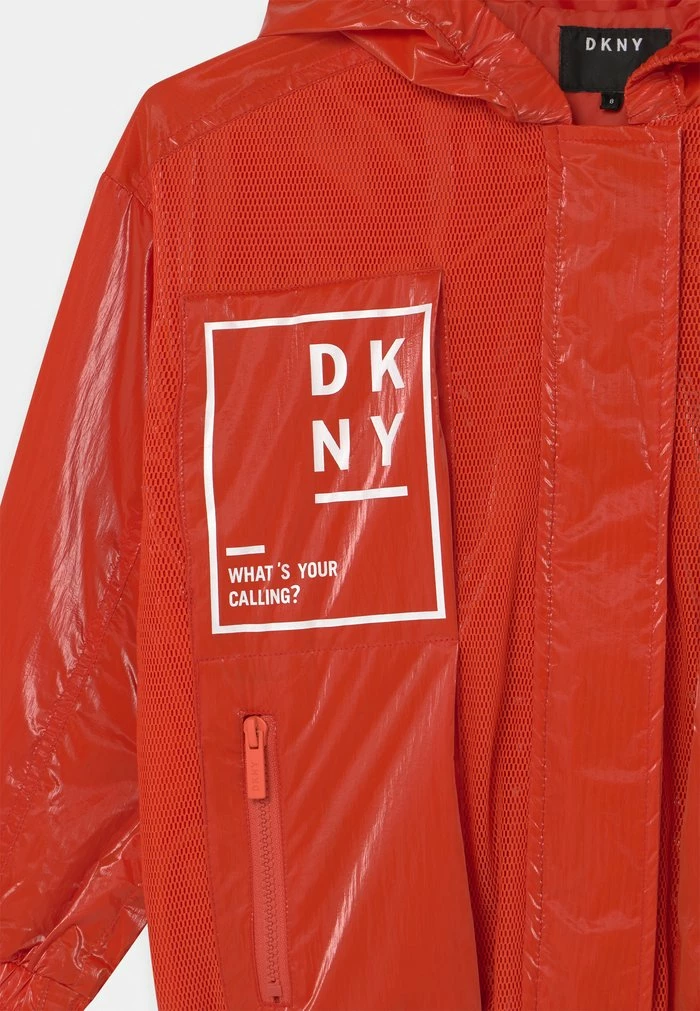 DKNY HOODED - Light Jacket - Poppy 4 DKNY HOODED - Light Jacket - Poppy - Image 3