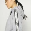DKNY LOGO TAPE CROPPED HOODIE - Hoodie - Pearl Grey Heather 11 DKNY LOGO TAPE CROPPED HOODIE - Hoodie - Pearl Grey Heather -Bag Haven Store 7ef0009227fc424cb7caa541e83d175a