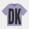 DKNY SHORT SLEEVES TEE - Print T-shirt - Lilac -Bag Haven Store 7ef3d1117613459e890bbdcb3c91d878