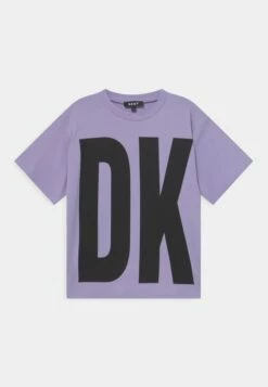 DKNY SHORT SLEEVES TEE - Print T-shirt - Lilac