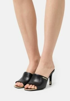 DKNY BRONX MULE - Heeled Mules - Black